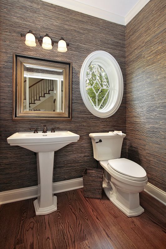 Powder Room Construction